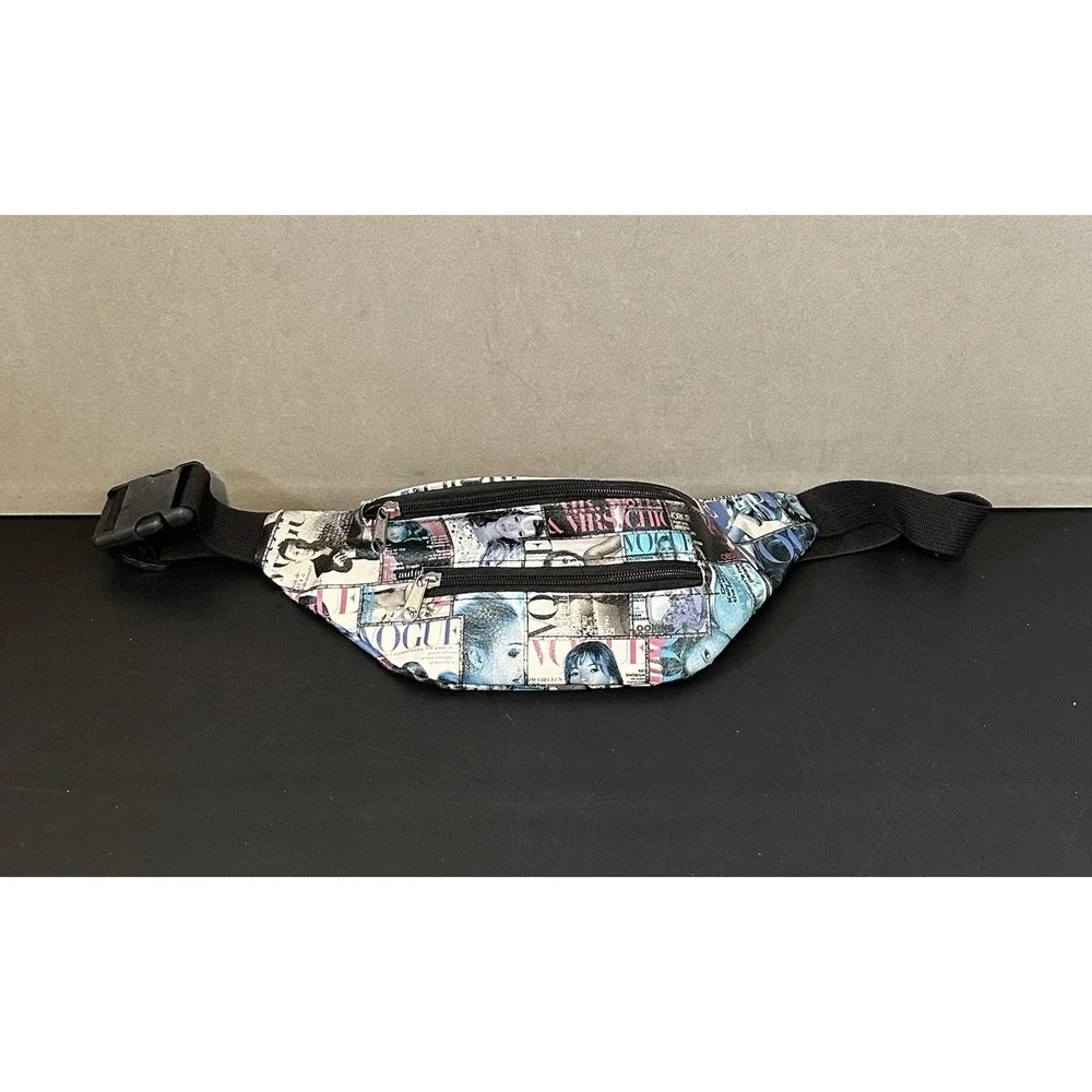 Vintage Vogue Print Fanny Pack‎